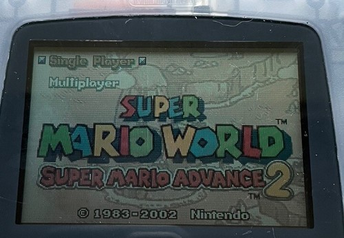 Super Mario Advance 2 Super Mario World Nintendo Gameboy Advance Game, GENUINE! - Picture 5 of 5
