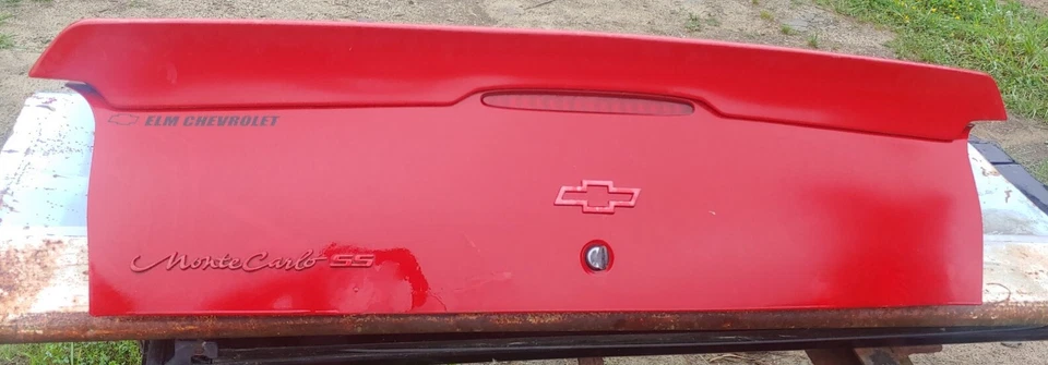 Alerón rojo para Chevrolet Monte Carlo 00-05 solo alerón Foto 3 de 4