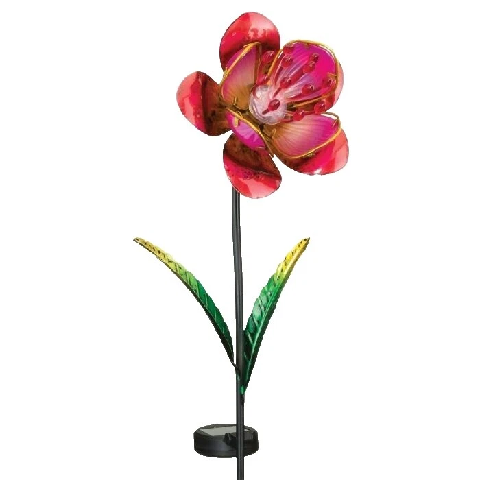 Flores de Vidro multicolorida estátuas e Enfeites para Ambiente Externo