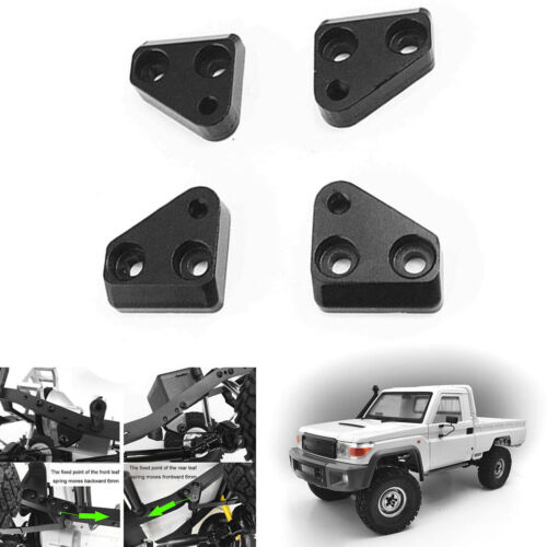 4pcs/Set Aluminum Leaf Spring for RC4WD TF2 LWB Chassis Killerbody LC70 Body Car - Picture 1 of 9