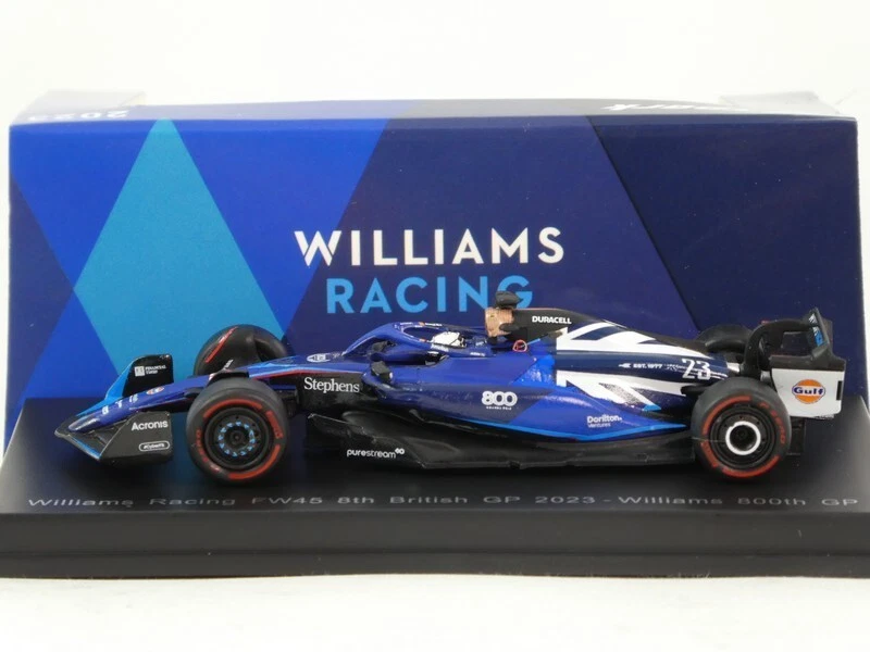 Spark Williams FW45 #23 Alexander Albon British GP 2023 1/64 Y353 - Image 2 of 4