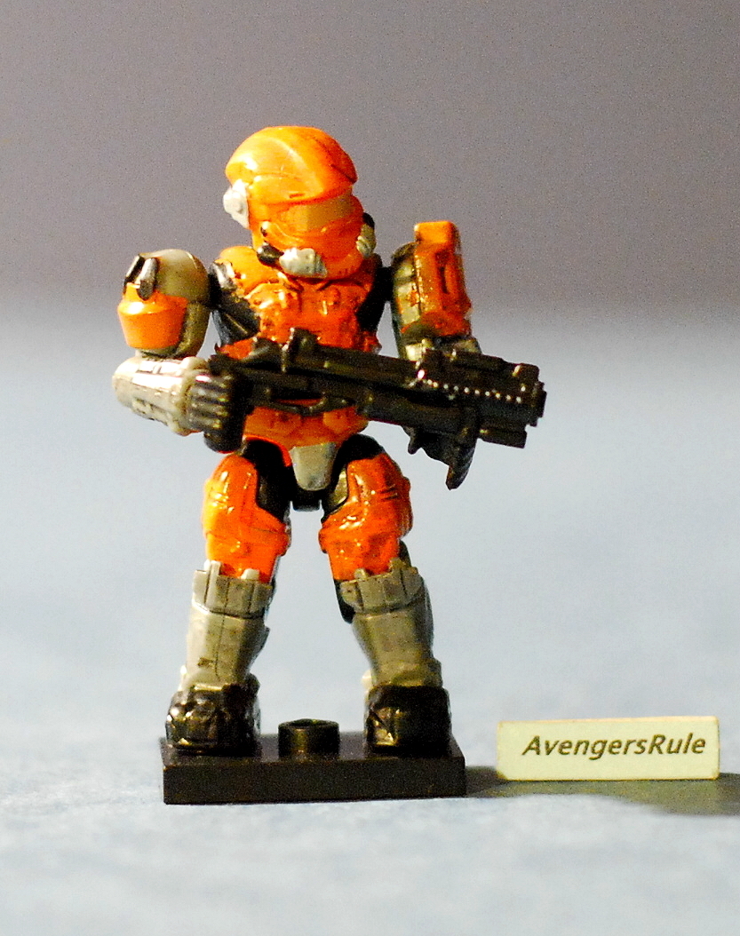 Halo Mega Bloks Series 8 UNSC Spartan Hazop Common | eBay