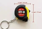 New Mini Tape Measure Keyring 1m Small Imperial