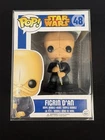 NEW FUNKO POP STAR WARS 48 FIGRIN D'AN CANTINA BAND BOBBLE HEAD W/ PROTECTOR