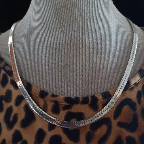 VETEMENTS CATENA 24" SPINA DI PESCE ARGENTATA BRILLANTE 3MM