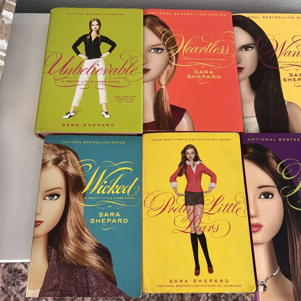 Pretty Little Liars Lot Of 7 By Sara Shepard Paperback And Hardcover Books - Image 3 of 4