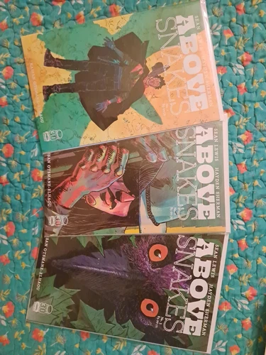 Above Snakes 1 2 3 Image Comics Never been read NM