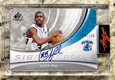 Chris Paul Auto RC 36/100 2005-06 SP Game Used GEM MINT Chris Paul Auto RC 36/100 2005-06 SP Game Used GEM MINT