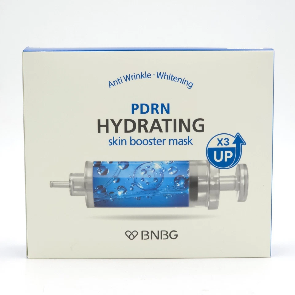 BNBG Skin Booster PDRN Mask 30ml x 10pcs Hydrating Whitening K-Beauty - Image 4 of 4