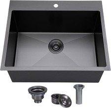 18x18 Inch Drop In Black Bar Sink 18 Inch Gunmetal Black Small Kitchen Sink