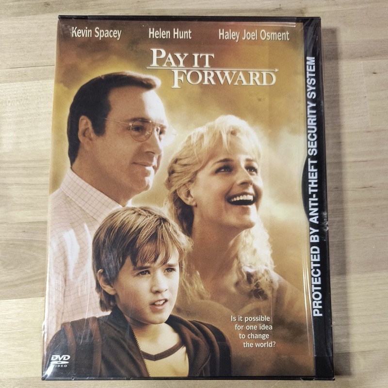 Pay It Forward DVD 2000 Movie Starring Kevin Spacey, Helen Hunt