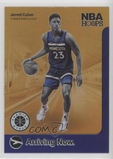 2019 Panini NBA Hoops Premium Stock Arriving Now Purple Jarrett Culver #6 05hr