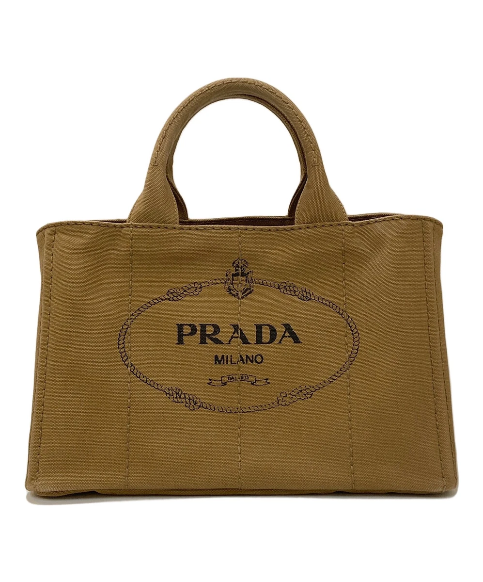 PRADA Women's Canvas Exterior Shoulder Bag Bags & Handbags for