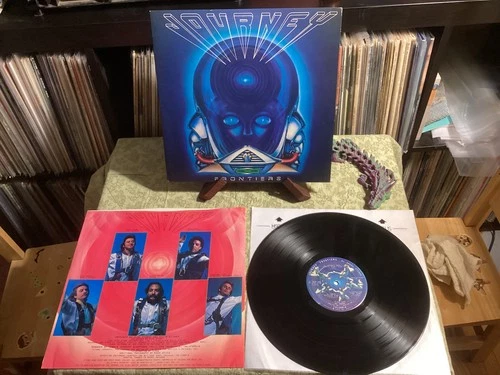 Journey “Frontiers” 1983 LP Vinyl Record 1983 1st Press VG++/VG+ Free shipping!