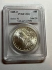 1885-O Morgan Silver Dollar PCGS MS66 Blast White High Grade