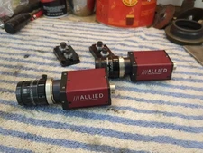 (2) Allied Vision Stingray F145B IRF Firewire Cameras industrial manufacturing