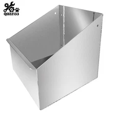 12" Aluminum Fuel Jug Rack Holder For Trailer Garage Storage Organizer Silver