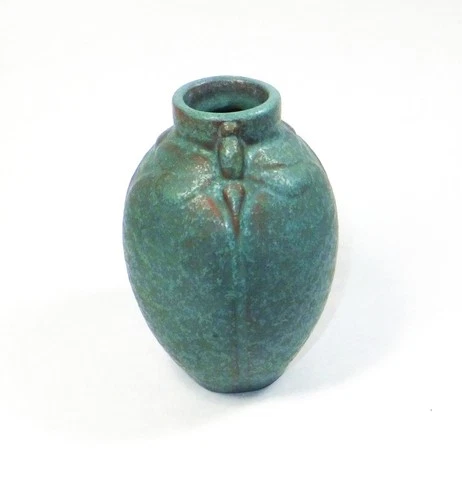 Van Briggle Pottery Dragonfly Vase – Circa 1906