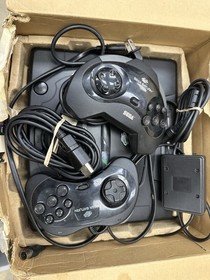 Sega Saturn System Console in Retail Box + 2 Controllers AV & Power Cables