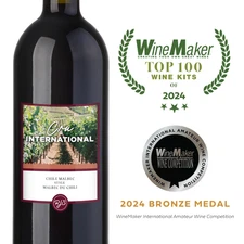 Cru International Chilean Malbec Wine Kit