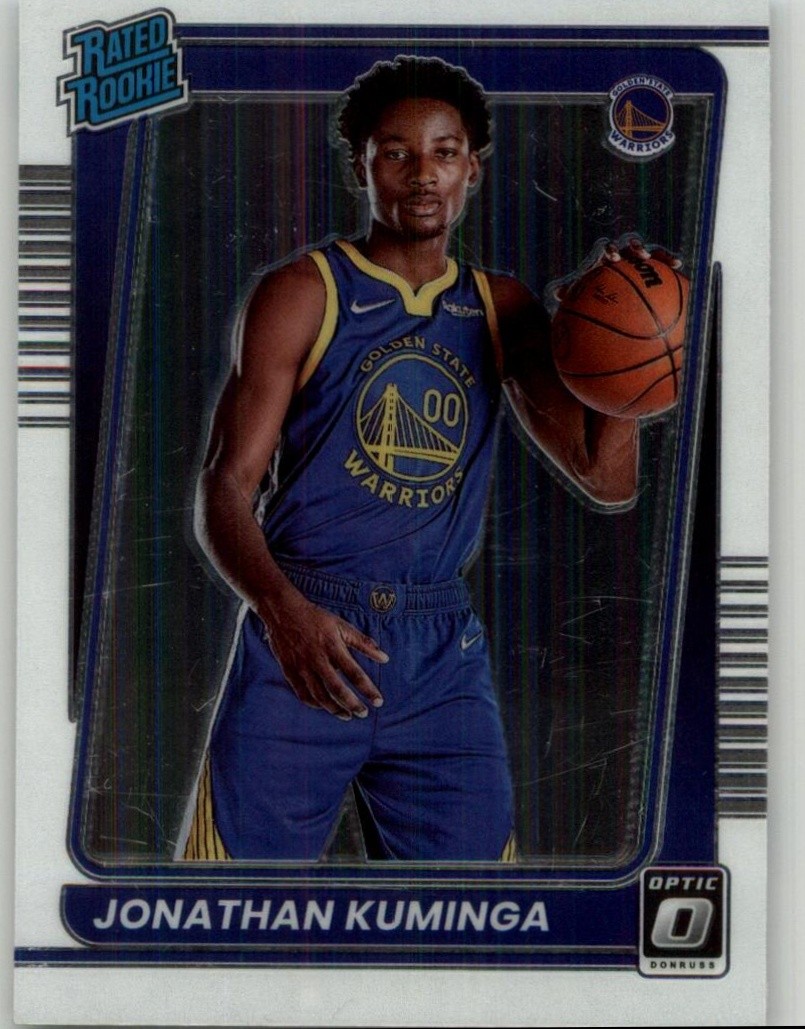 2021-22 Donruss Optic Jonathan Kuminga Rookie #190 RC Golden State Warriors