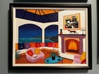 Fanch Ledan "Laguna View" hand signed & framed Giclee on Canvas with COA — photo 1