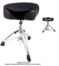  TAMBURO TB DT600 SGABELLO PROFESSIONALE SEDUTA ANATOMICA PER BATTERIA CHITARRA