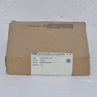 PEPPERL+FUCHS KFD0-CS-Ex1.51P Current Driver/Repeater Part No. 72147