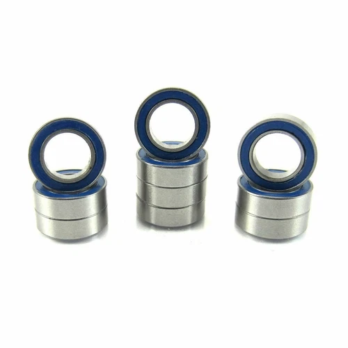 TRB RC 6x10x3mm Precision Ball Bearings ABEC 3 Rubber Sealed BLU (10)
