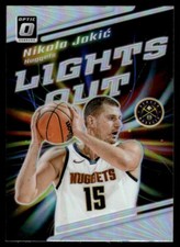 2023-24 Donruss Optic Lights Out Holo Nikola Jokic Denver Nuggets #5