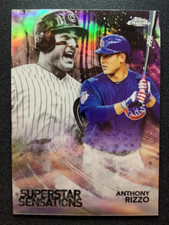 2018 Topps Chrome Superstar Sensations #SS-9 Anthony Rizzo Cubs