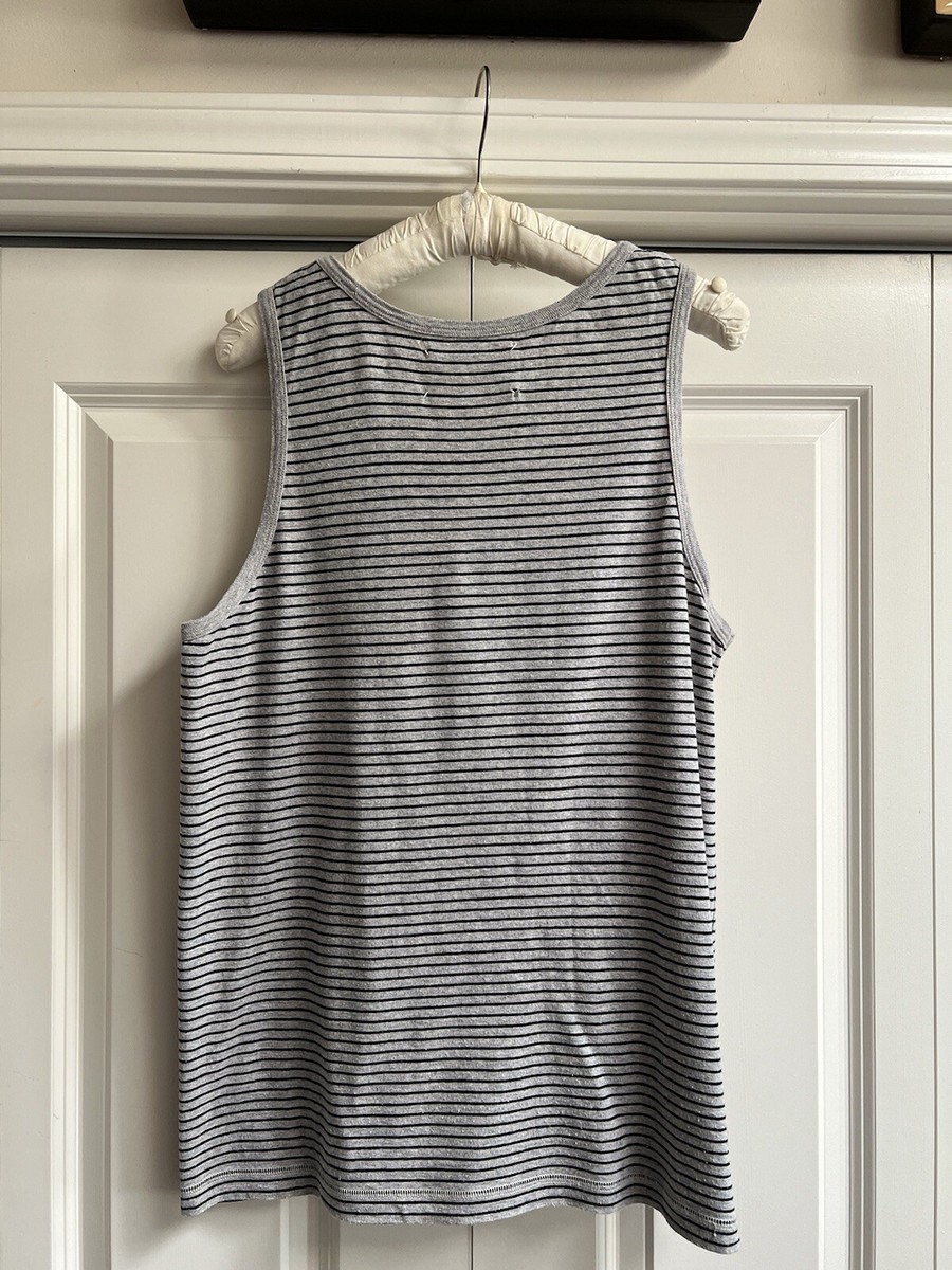 MAISON MARGIELA Line 10 Striped Tank Top Sz.52 /Rick Owens/ | eBay