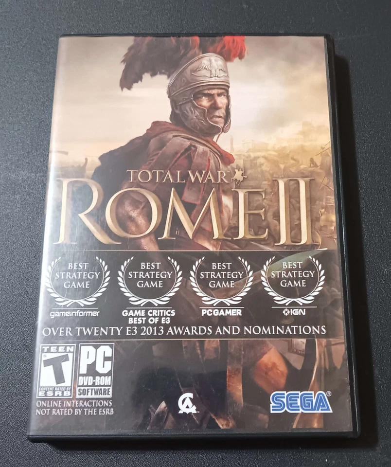 Total War: Rome II (PC, 2013) Case & Manual Only - Image 2 of 4