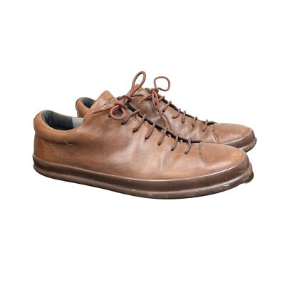 Camper Chasis Casual Brown Lace Up Shoes Men display picture 2