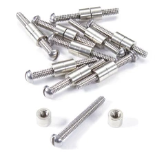 Loveless Fasteners (10 Pack) - Matching Step Drills Optional - for DIY Handles