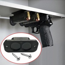 Tactical Quickdraw Handgun Magnet Concealed Gun Mount Holder for Desk Bed Table