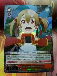 Silica in the Flower Garden SAO/S20-E049 Weiss Schwarz