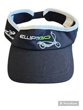 Elliptigo Visor Headsweats Terry Lining Black Adjustable 