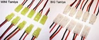Mini or Big Tamiya (Compatible) Male Female with Cable 100mm 190mm 1 2 5 Pair