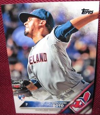 2016 TOPPS #692 GIOVANNI SOTO RC BASE CARD NM-MT