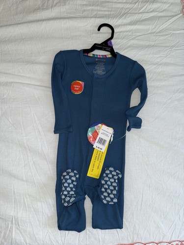 MagneticMe symphony blue waffle modal magnetic parent favorite footie Size 9-12M