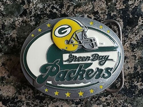 1997 Green Bay Packers LTD Edition Pewter Belt Buckle Siskiyou 1848/10000 NFL