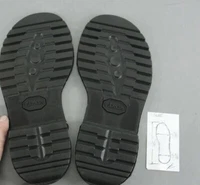 VIBRAM USA REPLACEMENT RUBBER BOOT SHOE REPAIR SOLE 9 SOLID HEEL #143 TECHNO-LUG