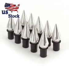 Silver Windscreen Windshield Motorcycle Spike Bolt Kit Wind Screen Bolts Screws