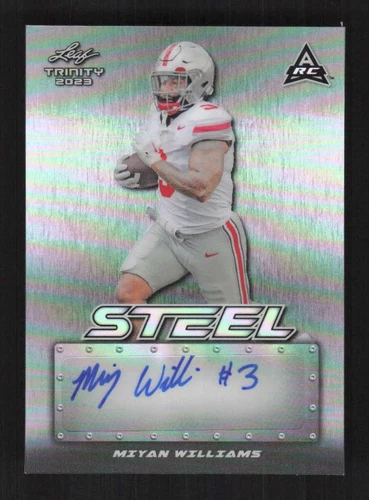 2023 Leaf Trinity Miyan Williams #SA-MW1