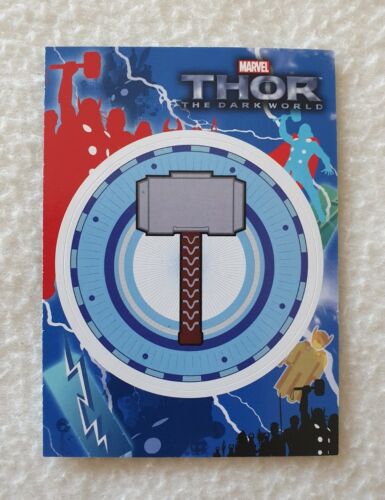 Upper Deck Thor - The Dark World Sticker Trading Card T2-29  - Photo 1 sur 1