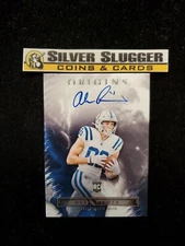 2022 Alec Pierce Panini Origins On Card Auto #RAU-API Indianapolis Colts