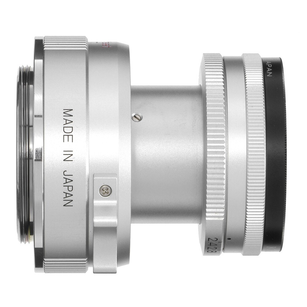 コニカ KONICA HEXANON LENS 50mm F2.4 L39 NEAR MINT】 Konica Hexanon 50mm f2.4 Lens for L39 Leica