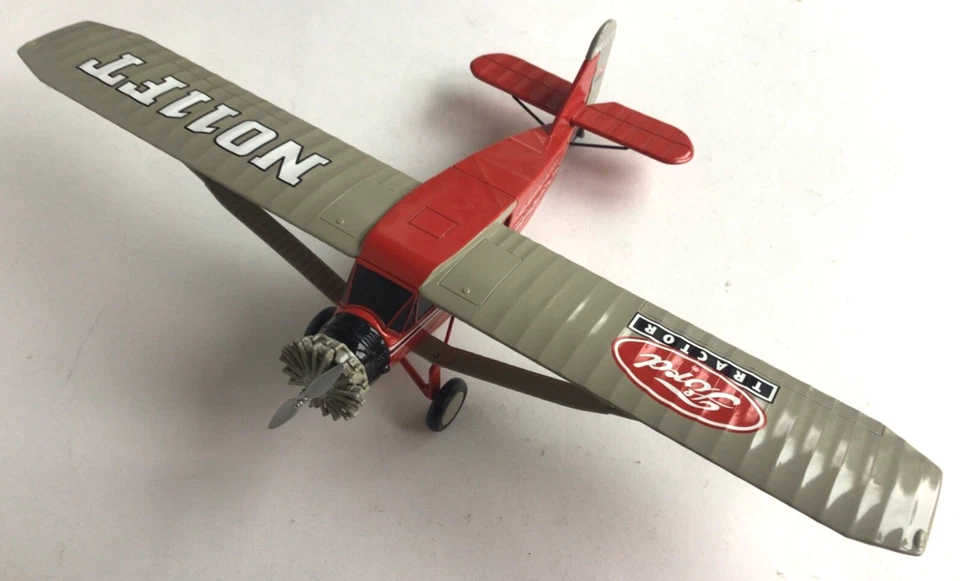 First Gear #79-0534 Ford Tractor 1930 Bellanca Skyrocket Airplane 1:44 Diecast - Image 2 of 4