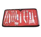 18 pcs Minor Surgery Set Surgical Instruments Kit Stainless Steel DS-1179
